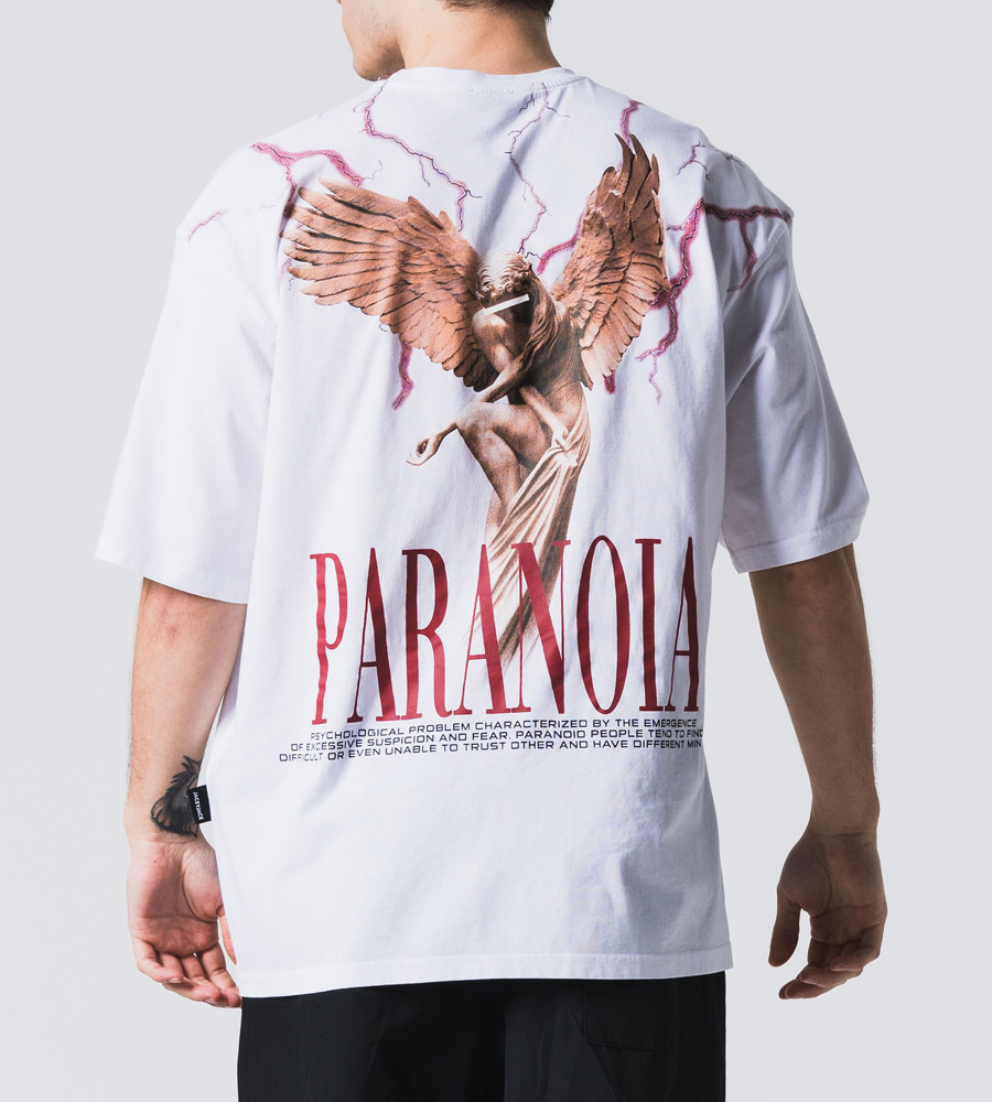 Oversized t-shirt -PARANOIA- TRM0111