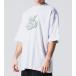 Oversized t-shirt -STAY POSITIVE-  TRM0128: img 2