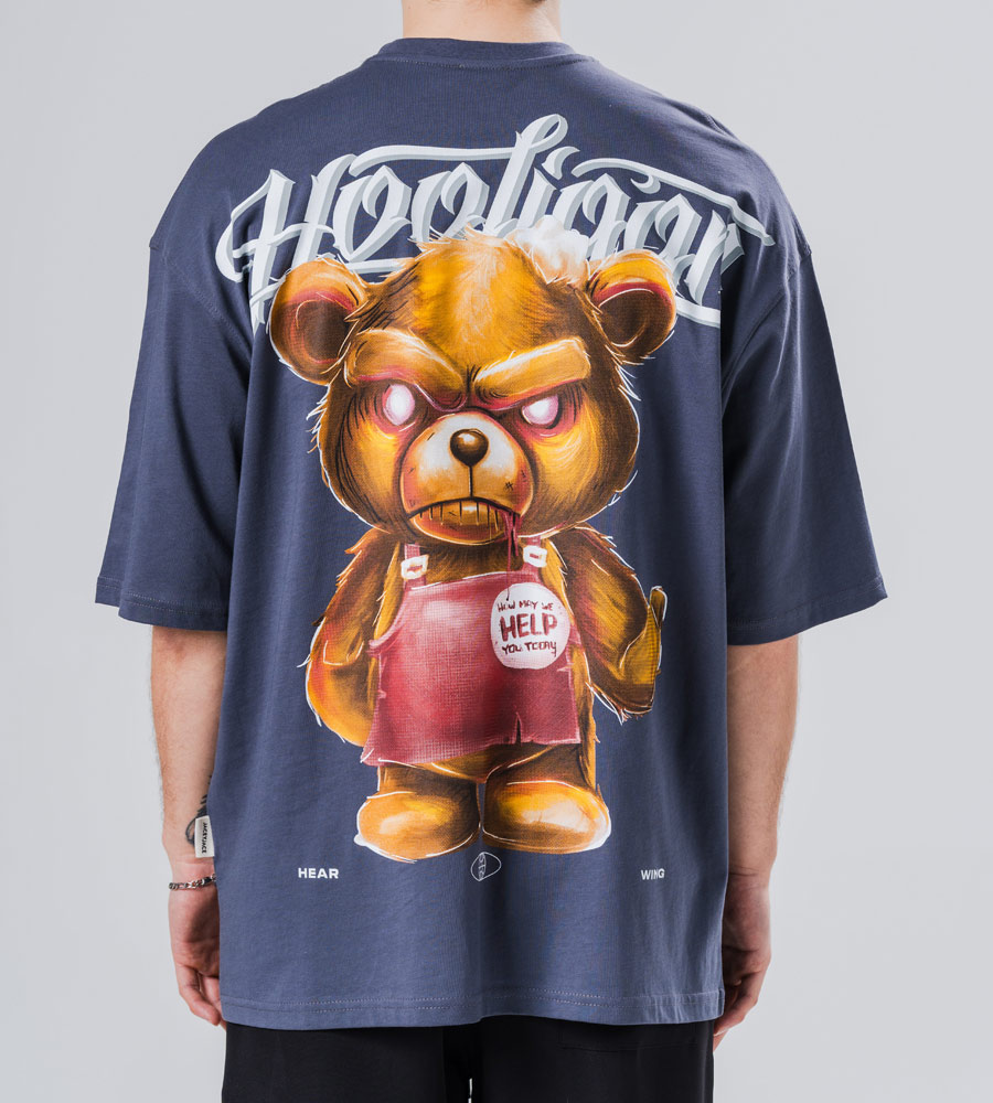 Oversized t-shirt -HOOLIGAN- TRM0150