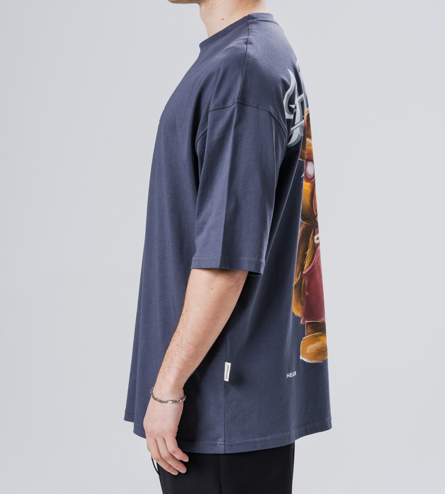 Oversized t-shirt -HOOLIGAN- TRM0150