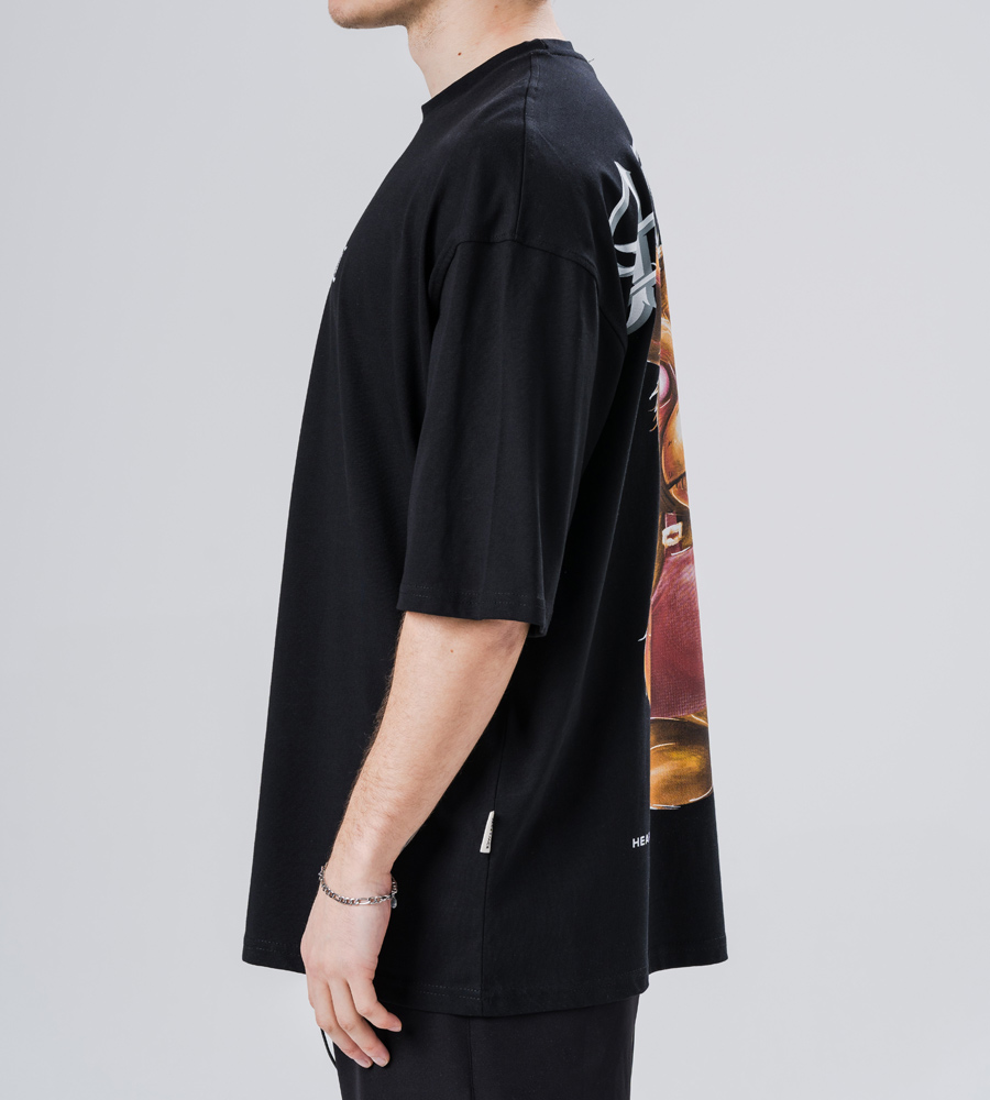 Oversized t-shirt -HOOLIGAN- TRM0150