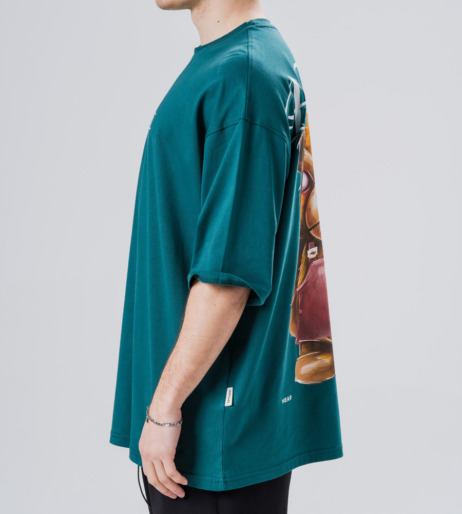 Oversized t-shirt -HOOLIGAN- TRM0150