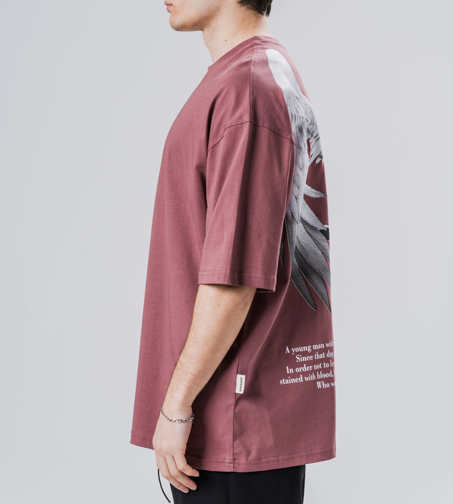 Oversized t-shirt -HEROES- TRM0156