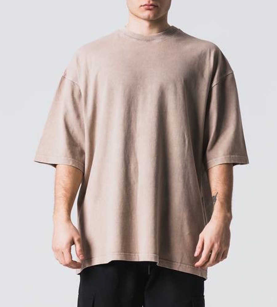 Oversized stonewashed t-shirt TRM0295
