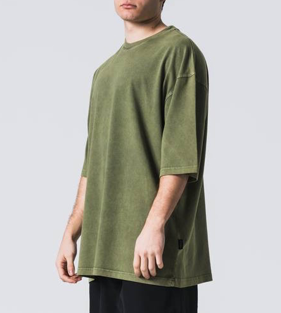 Oversized stonewashed t-shirt TRM0295