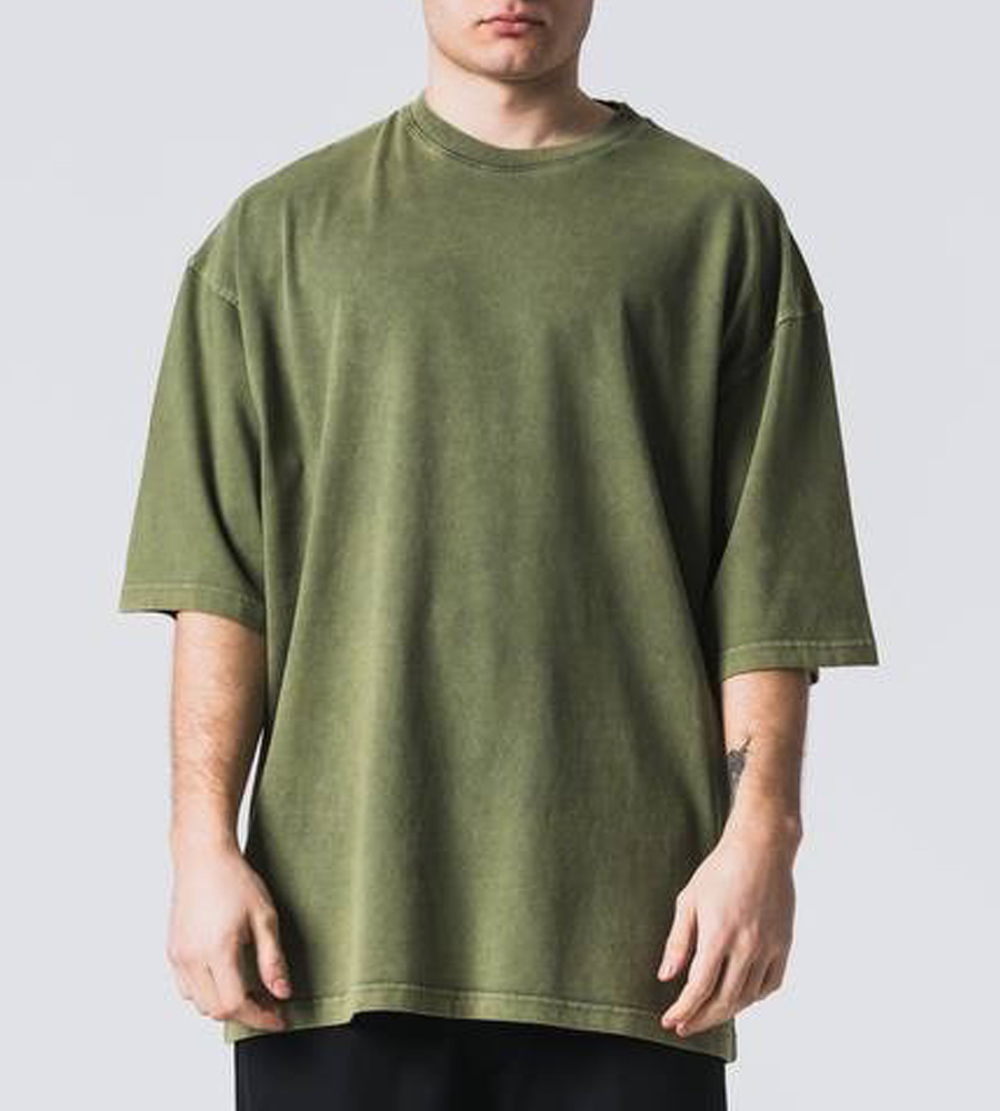 Oversized stonewashed t-shirt TRM0295