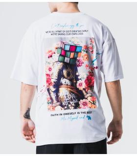 Oversized t-shirt -ARE YOU EXCITED- TRM0466
