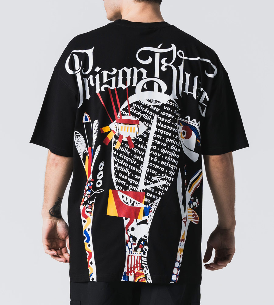Oversized t-shirt -PRISON- TRM0527
