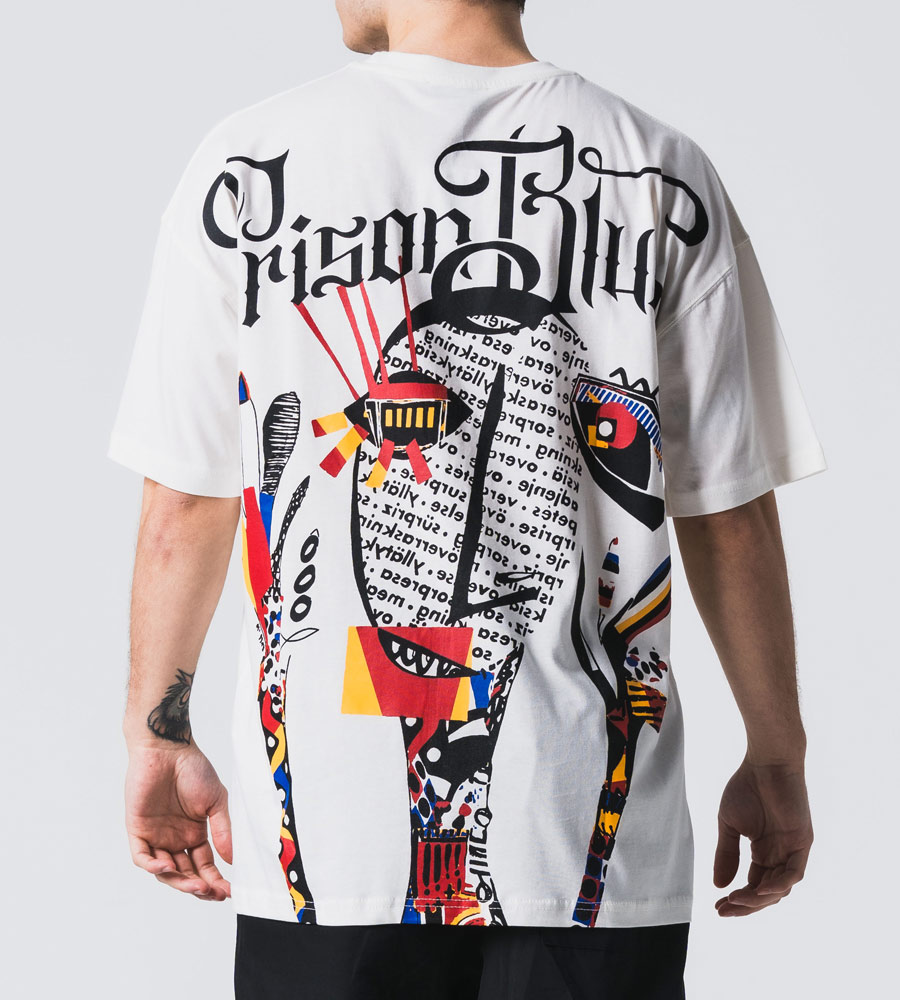 Oversized t-shirt -PRISON- TRM0527