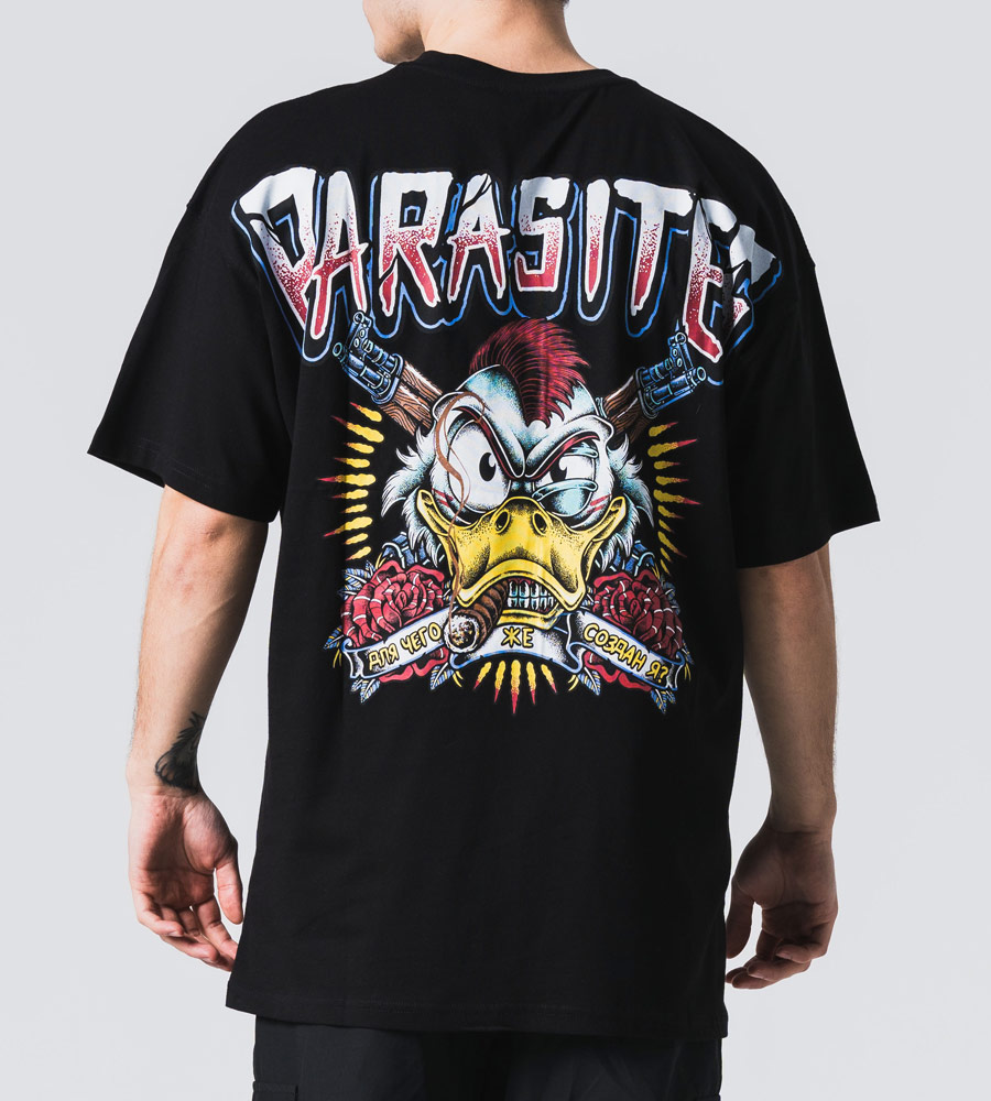 Oversized t-shirt -PARASITE- TRM0585