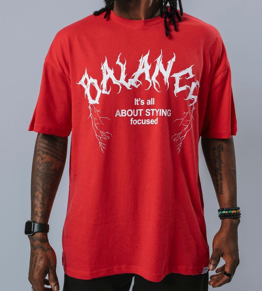 Oversized T-Shirt -BALANCE- TRM152
