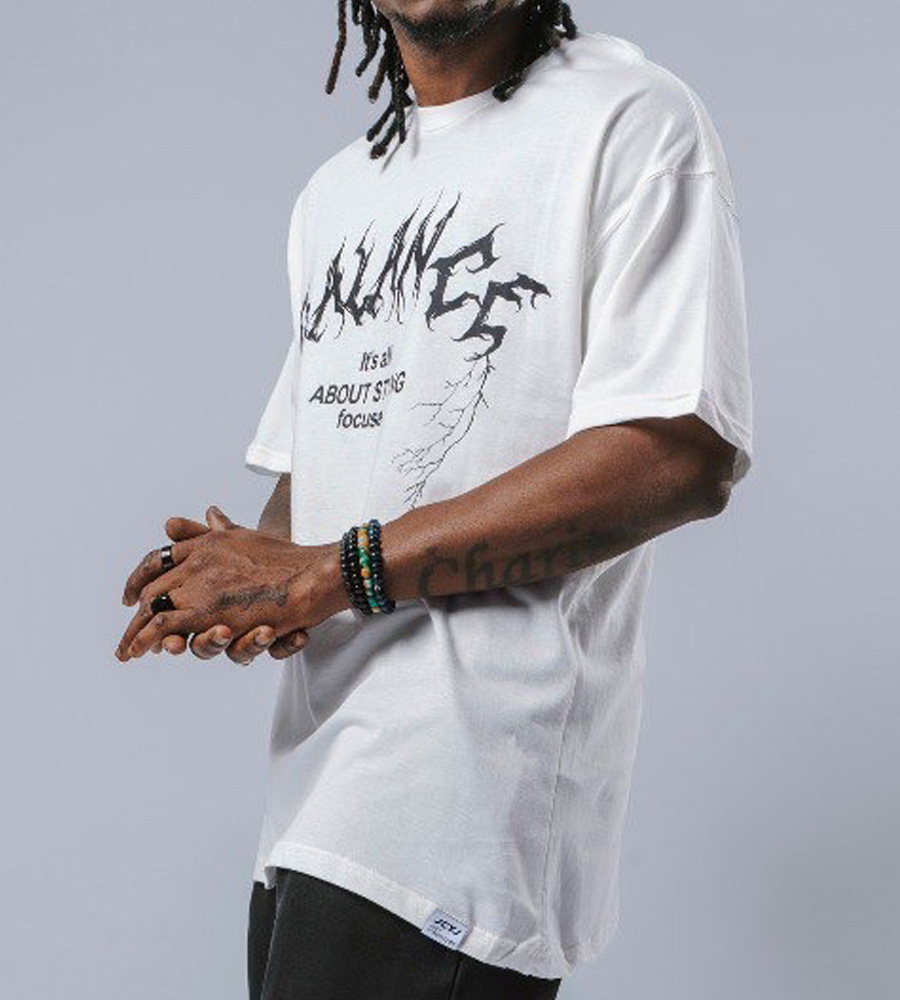 Oversized T-Shirt -BALANCE- TRM152